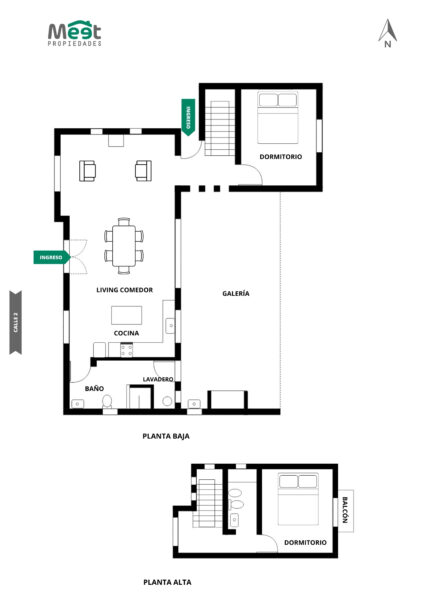 Oliveros · Casa · 2 Dormitorios · Venta